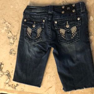 SOLD Girls miss me cutoff Bermuda shorts